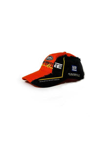 MARTINE ROSE - Collage Cap - AW25 - ORANGE
